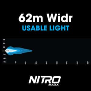 Nitro Maxx 12W 4″ Single Row Light Bar