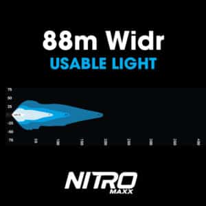 Nitro Maxx 20W 7″ Single Row Light Bar