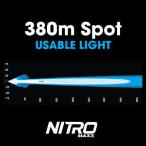 Nitro Maxx 20W 7″ Single Row Light Bar
