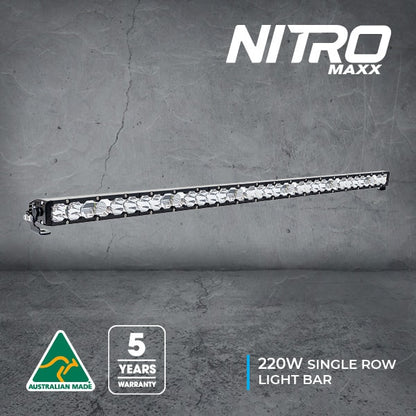 Nitro Maxx 220W 52″ Single Row Light Bar