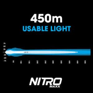 Nitro Maxx 40W 10″ Single Row Light Bar