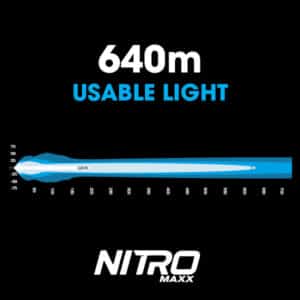 Nitro Maxx 70W 18″ Single Row Light Bar