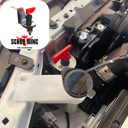 Mitsubishi Triton MV - 12V Winch/Battery Isolator Switch & Mount