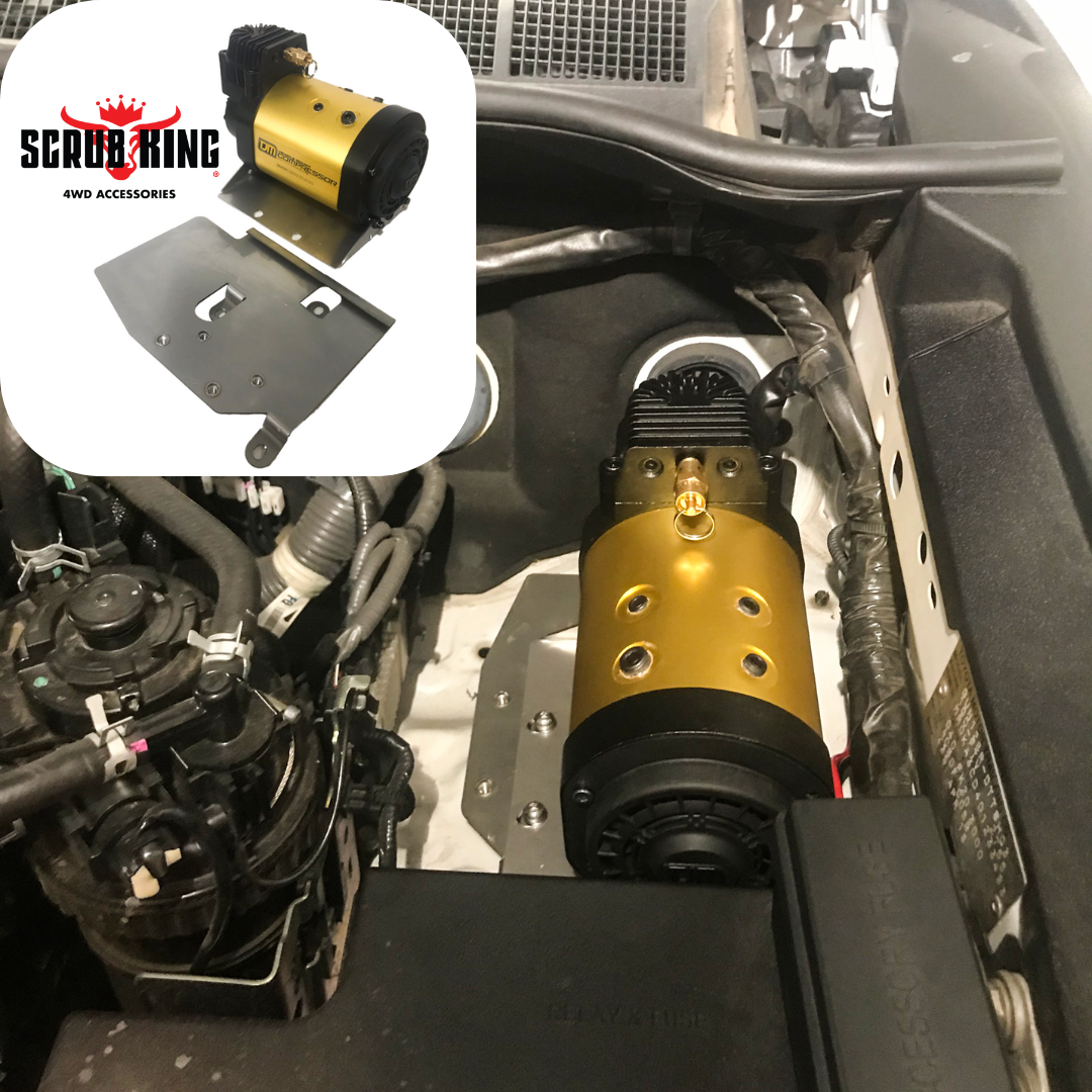 2015-2024 N80 Toyota Hilux TJM Onboard Air Compressor Mount (Engine Bay)