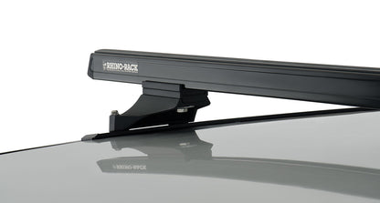 Heavy Duty RLTP Trackmount Black 3 Bar Roof Rack