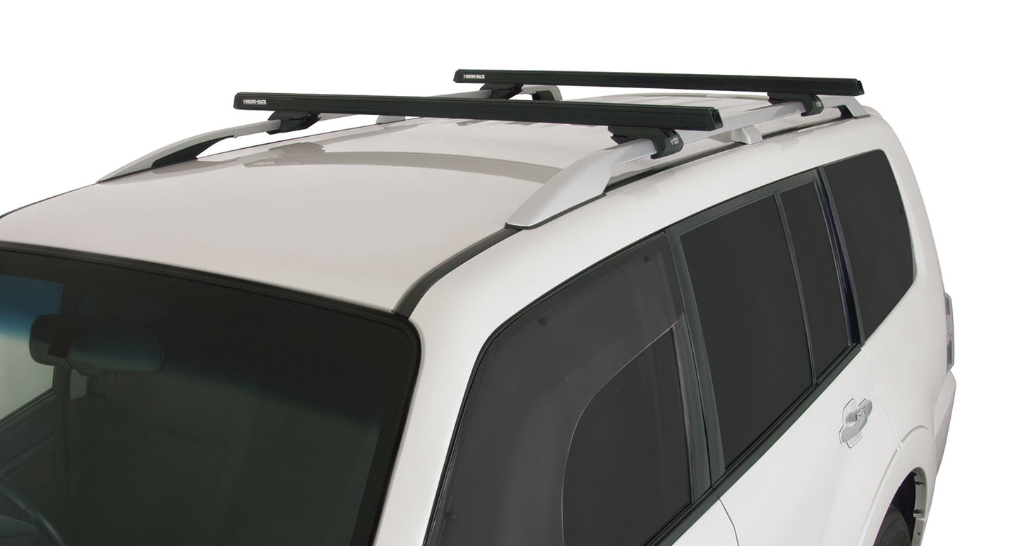 Heavy Duty CXB Black 2 Bar Roof Rack