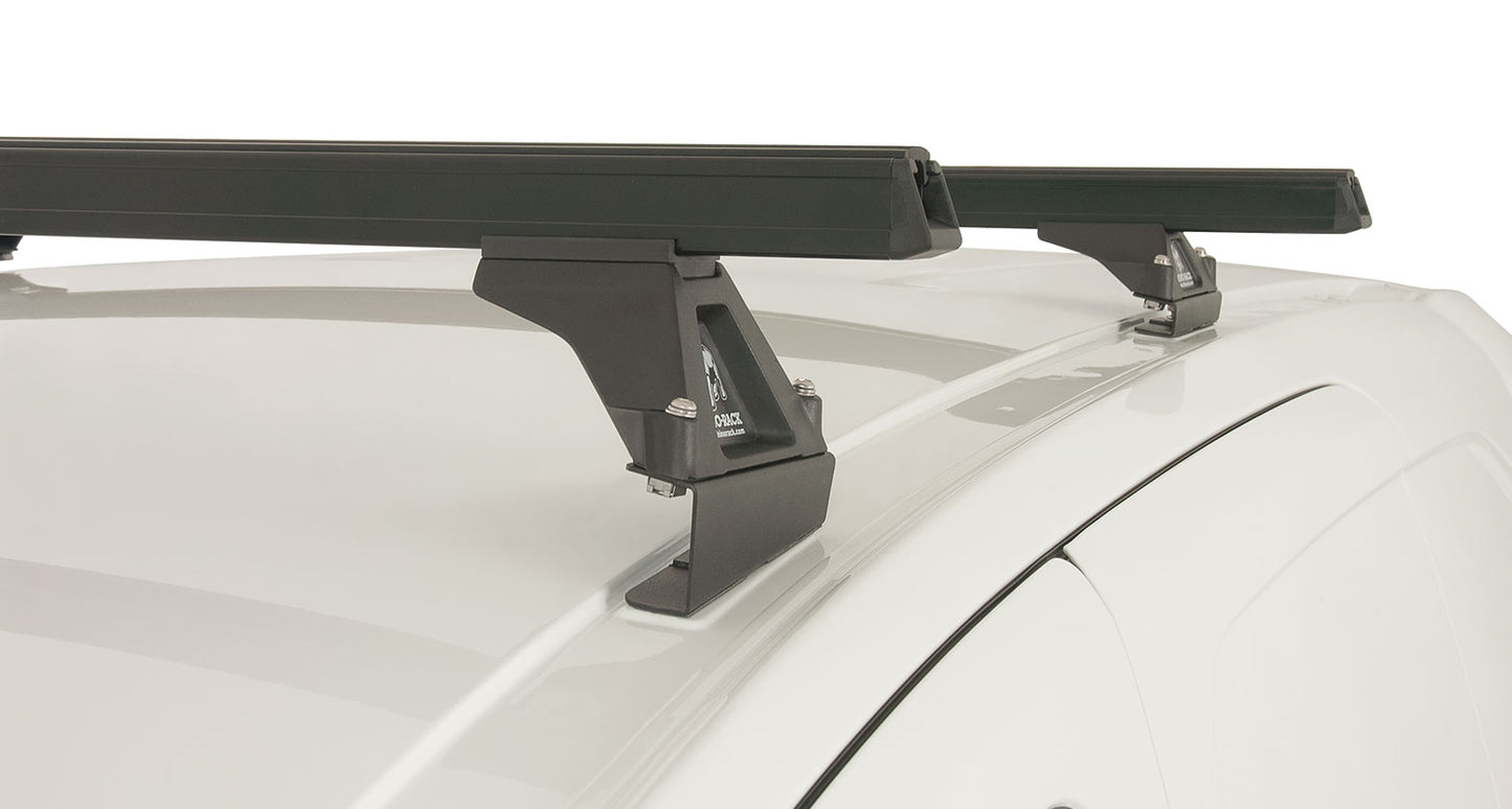 Heavy Duty RLTF Black 2 Bar Roof Rack