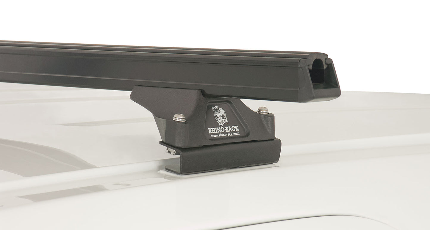 Heavy Duty RLTF Black 2 Bar Roof Rack