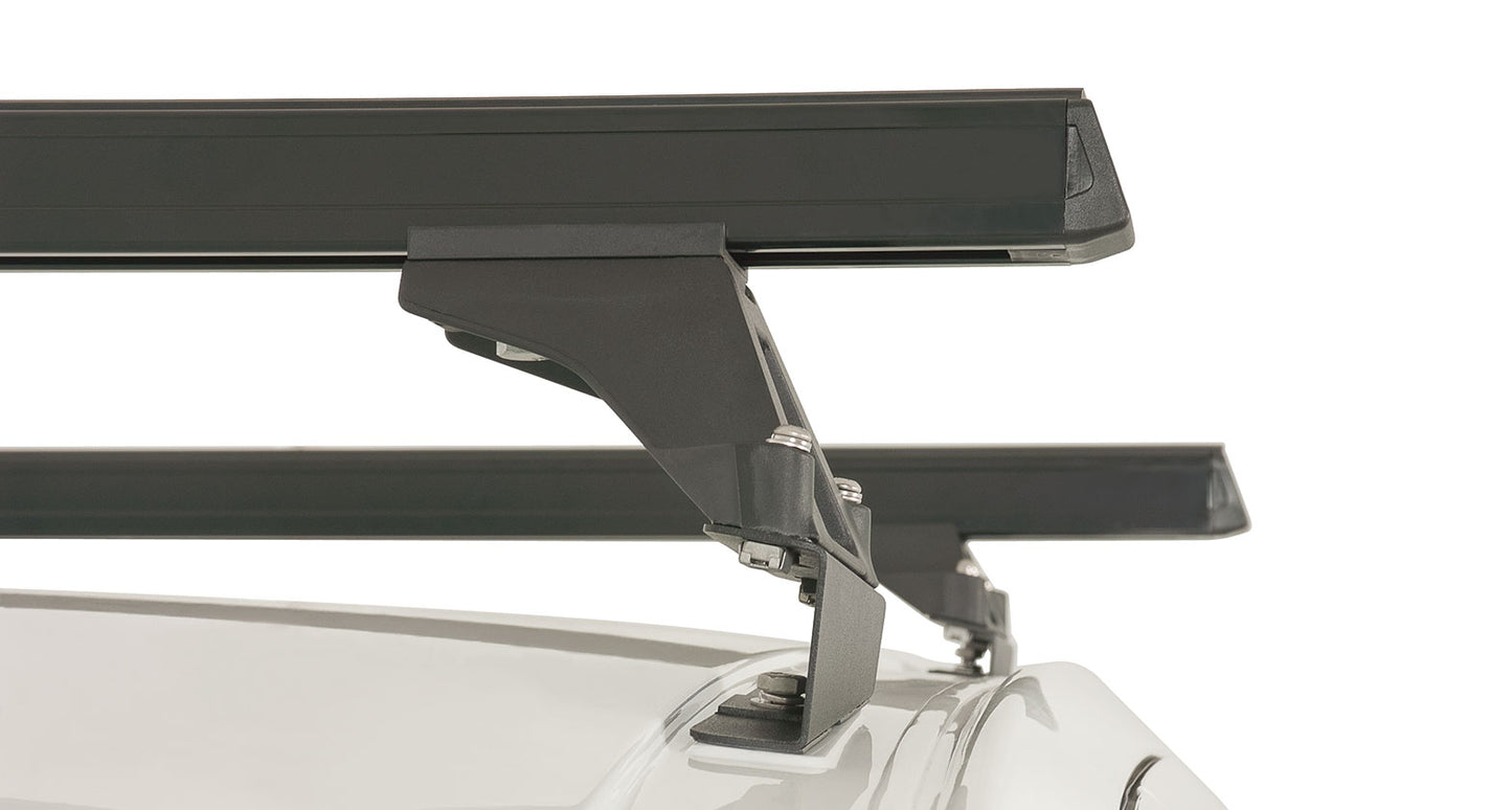 Heavy Duty RLTF Black 2 Bar Roof Rack