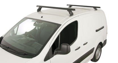 Heavy Duty RLTF Black 2 Bar Roof Rack
