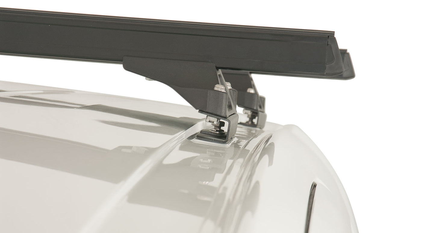 Heavy Duty RLTF Black 2 Bar Roof Rack