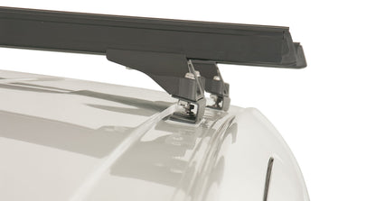 Heavy Duty RLTF Black 2 Bar Roof Rack