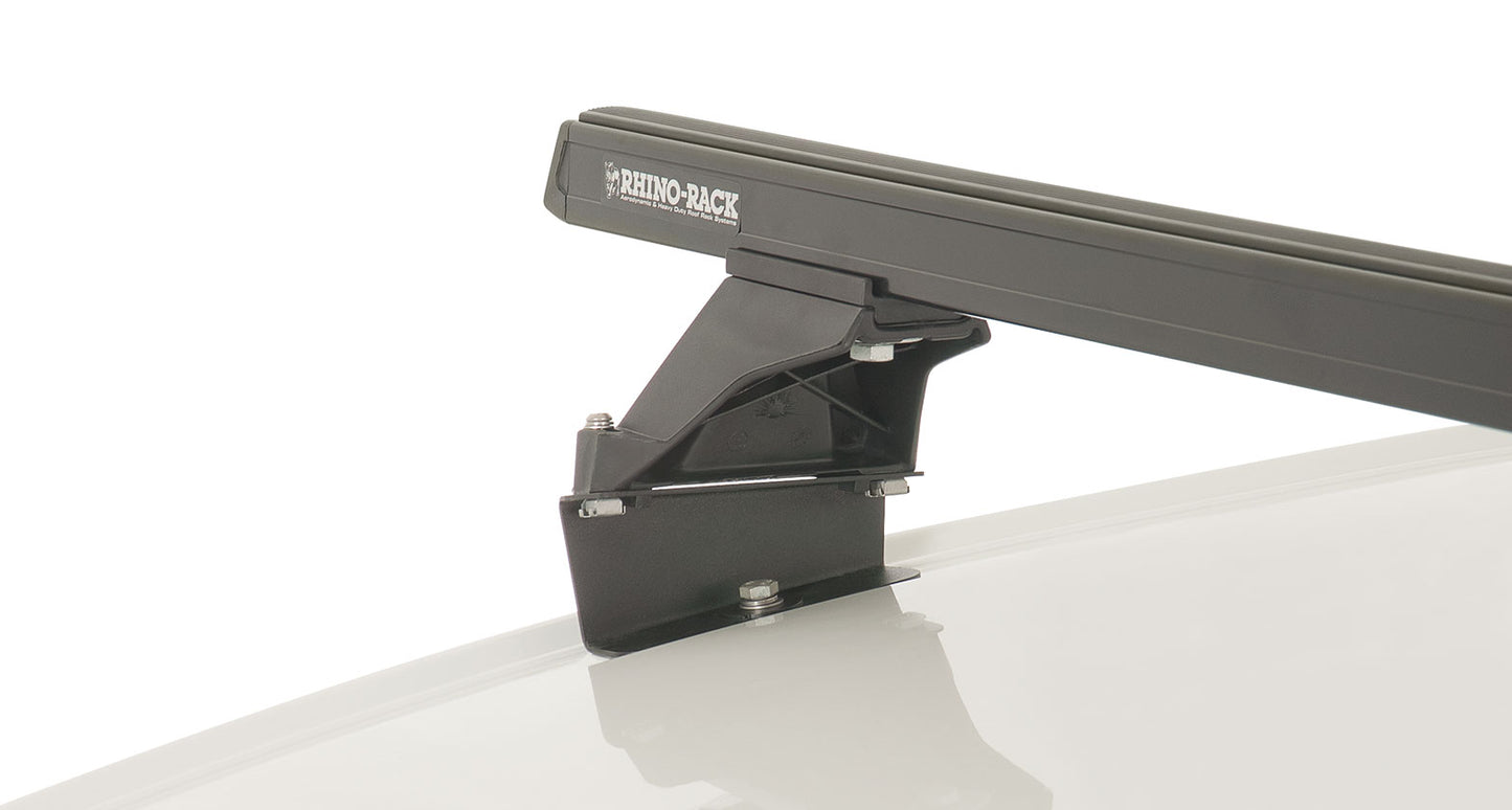 Heavy Duty RLTF Black 3 Bar Roof Rack