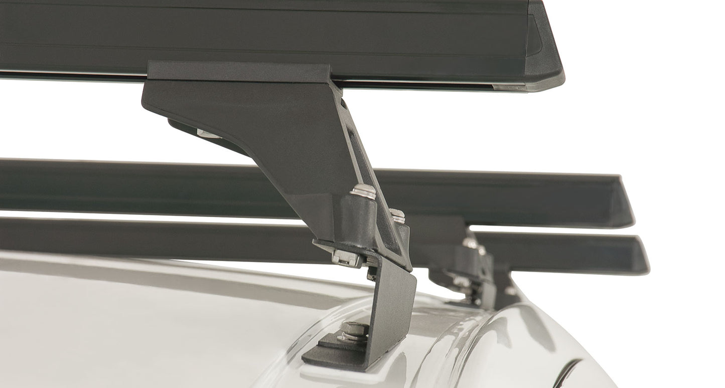 Heavy Duty RLTF Black 3 Bar Roof Rack