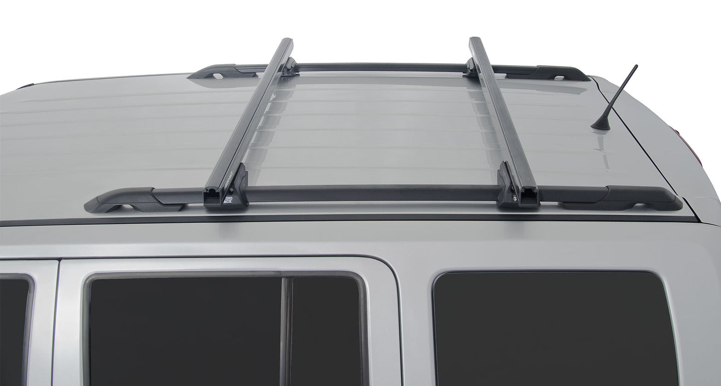 Heavy Duty CXB Black 2 Bar Roof Rack
