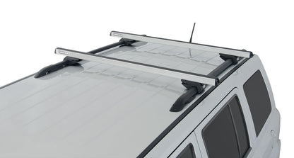 Heavy Duty CXB Silver 2 Bar Roof Rack