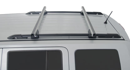 Heavy Duty CXB Silver 2 Bar Roof Rack