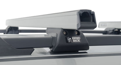 Heavy Duty CXB Silver 2 Bar Roof Rack