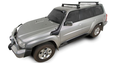 Heavy Duty RL110 Black 2 Bar Roof Rack