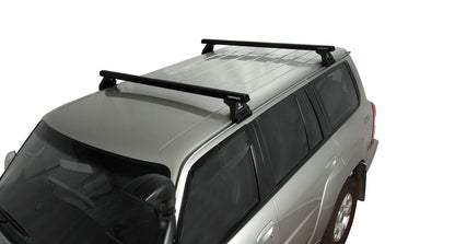 Heavy Duty RL110 Black 2 Bar Roof Rack