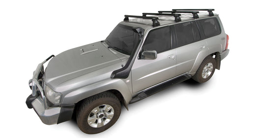 Heavy Duty RL110 Black 4 Bar Roof Rack