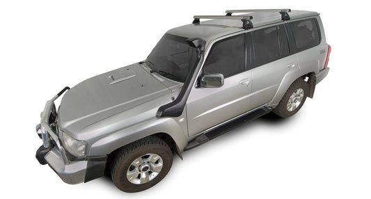 Heavy Duty RL110 Silver 2 Bar Roof Rack