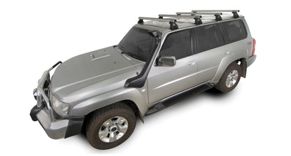Heavy Duty RL110 Silver 4 Bar Roof Rack