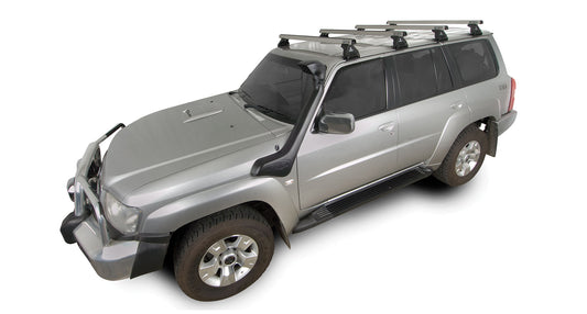 Heavy Duty RL110 Silver 4 Bar Roof Rack