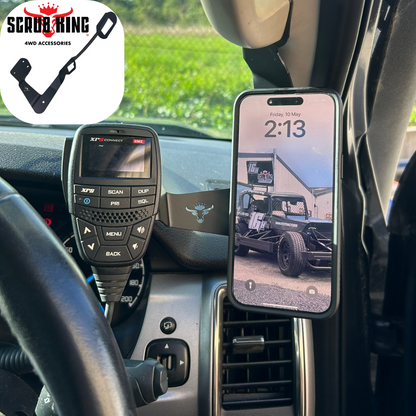 2012-2021 Ford Ranger Phone and UHF Mount - (LHD)