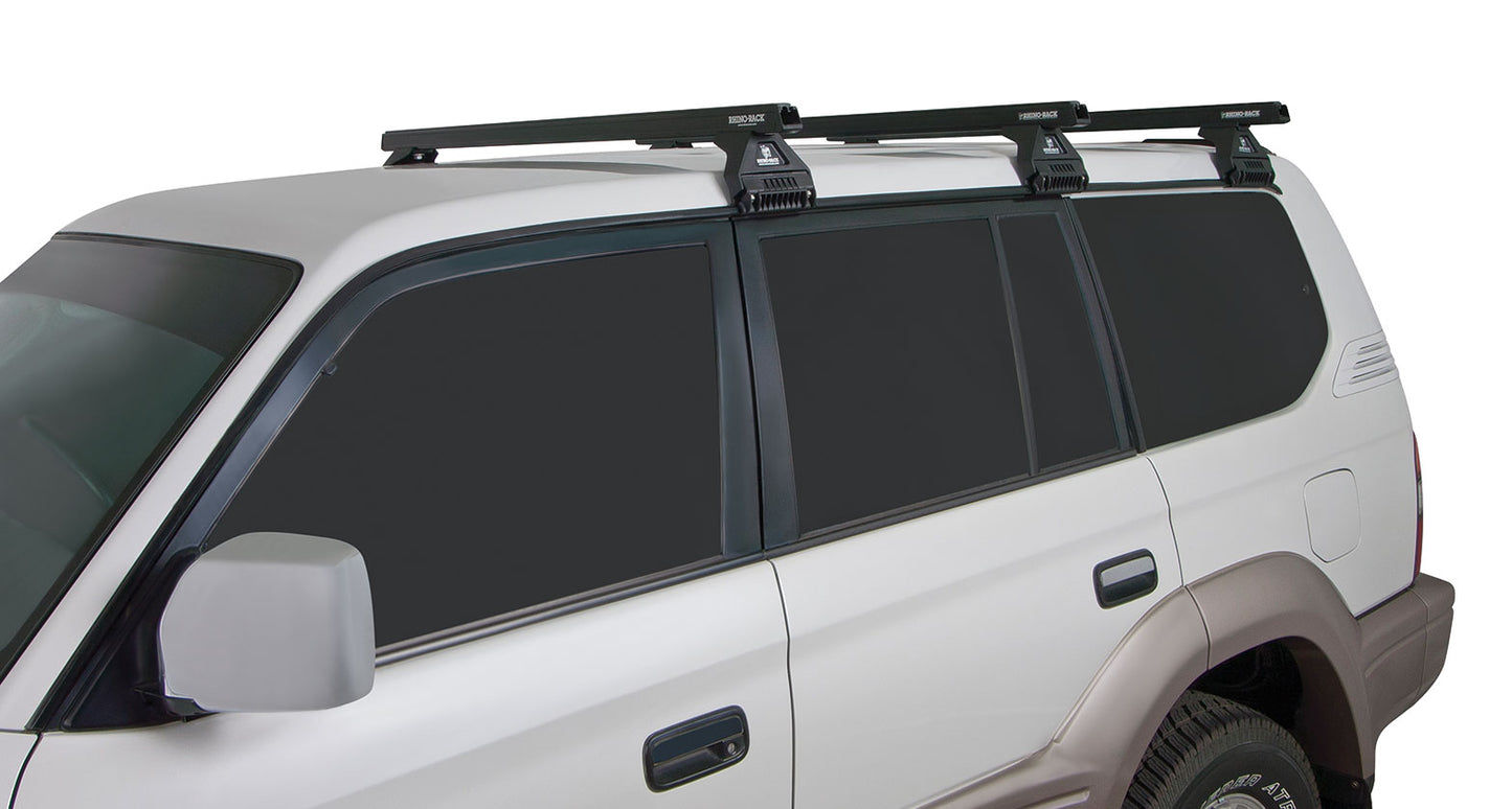 Heavy Duty RL110 Black 3 Bar Roof Rack