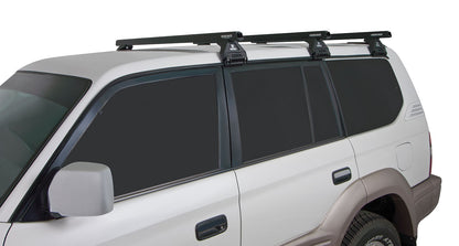 Heavy Duty RL110 Black 3 Bar Roof Rack