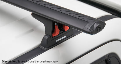 Vortex RLT600 Ditch Mount Black 3 Bar Roof Rack
