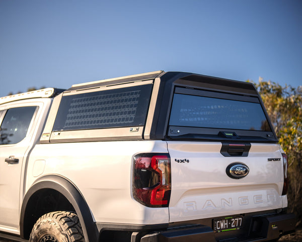 Range Rider Canopy Raid Canopy - Full Glass – Truracks Western Towbars and Bullbars