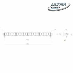 Raptor 120 LED 26.5″ Light Bar