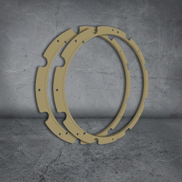 Raptor 120W Driving Light Rim Kit