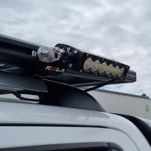 Raptor Light Bar Brackets to suit Rola Titan MKI & MKII Roof Tray