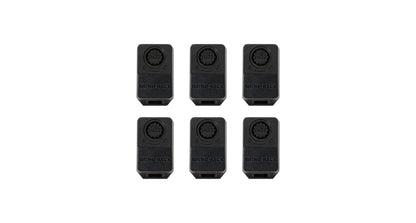 Serrated nut and additional secure core locking covers for Reconn-Deck Bars