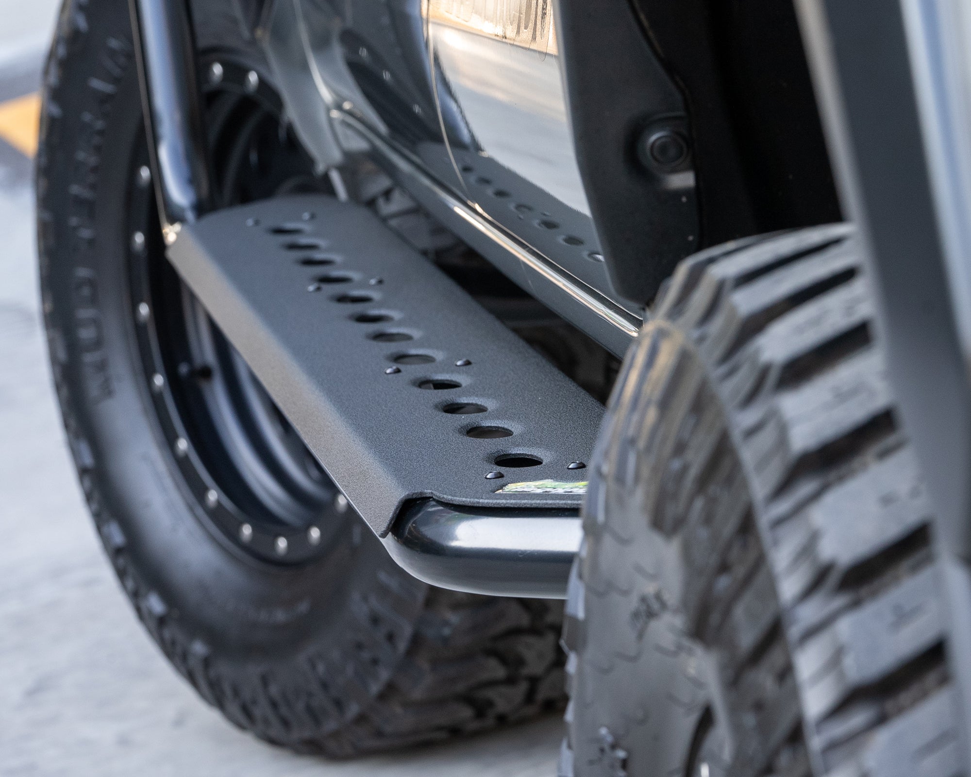 Bus Step With Rails Side Step & Rails – Truracks Western Towbars and Bullbars