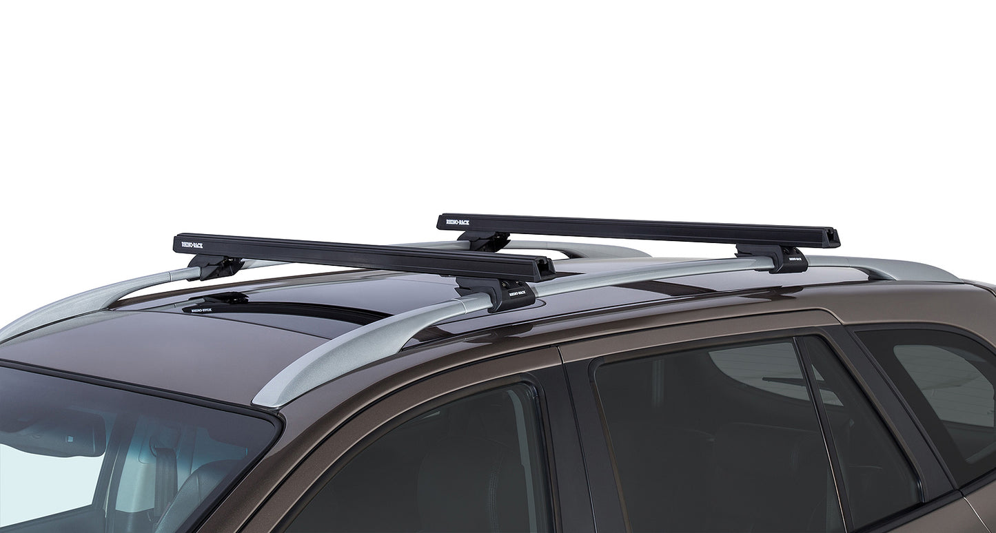 Heavy Duty CXB Black 2 Bar Roof Rack