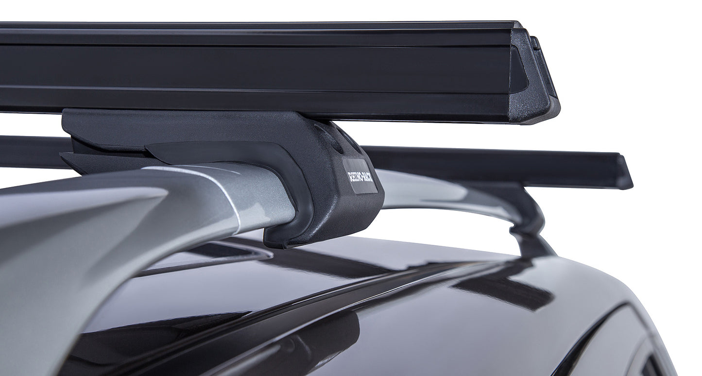 Heavy Duty CXB Black 2 Bar Roof Rack