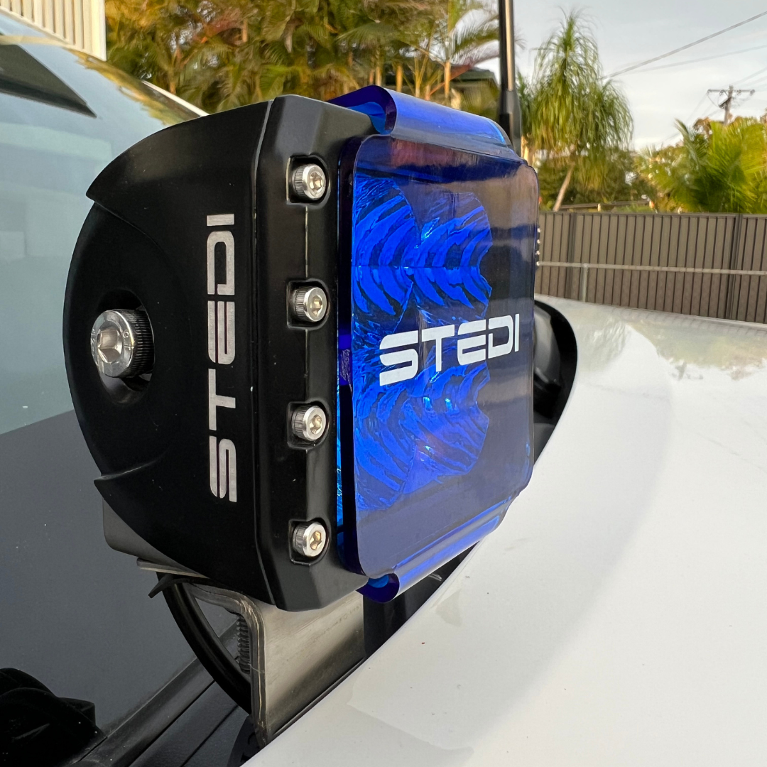 2015-2024 Toyota Hilux N80 Bonnet Hinge Ditch Light Bracket Pair