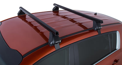 Heavy Duty 2500 Black 2 Bar Roof Rack