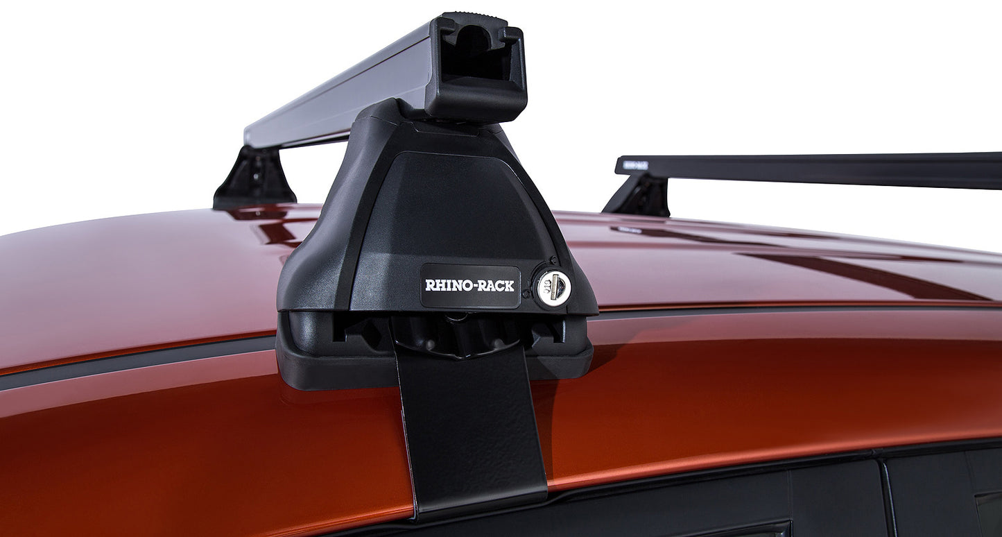 Heavy Duty 2500 Black 2 Bar Roof Rack