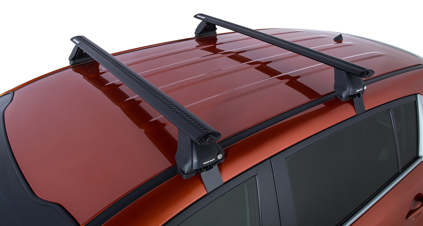 Vortex 2500 Black 2 Bar Roof Rack