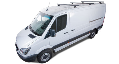 Heavy Duty RLTF Black 3 Bar Roof Rack