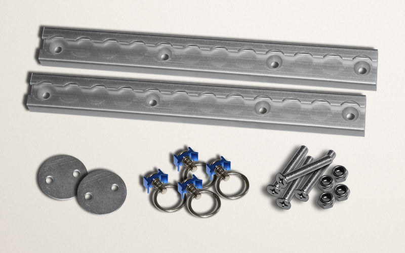 SAFEGUARD 300mm Anchor Track Twin Pack Ring Set