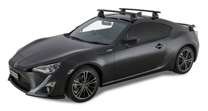 Vortex 2500 Ditch Mount Black 2 Bar Roof Rack