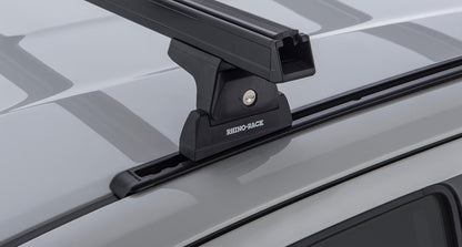 Heavy Duty RLT600 Trackmount Black 2 Bar Roof Rack
