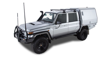 Heavy Duty RL150 Black 2 Bar Roof Rack