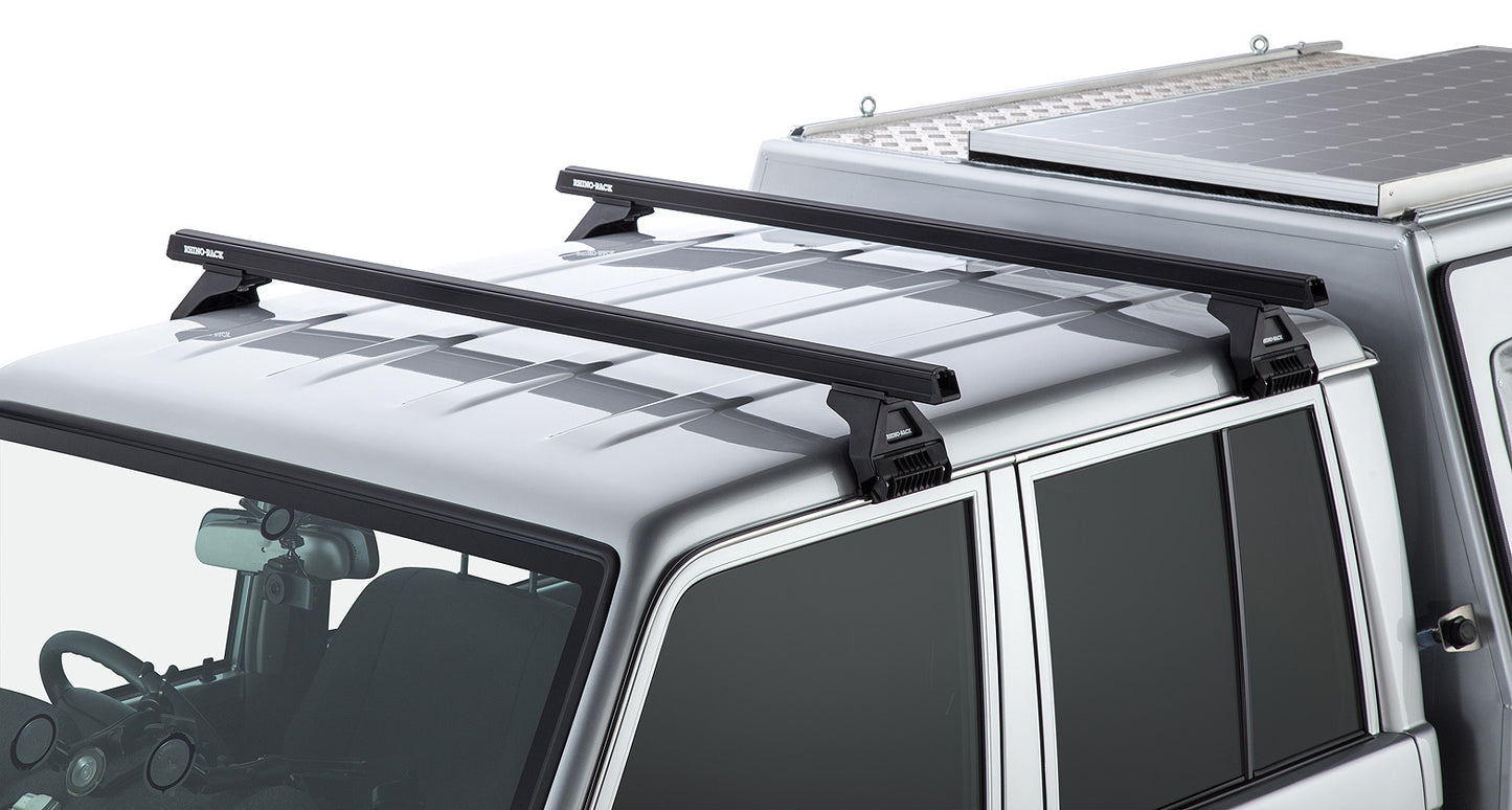Heavy Duty RL150 Black 2 Bar Roof Rack